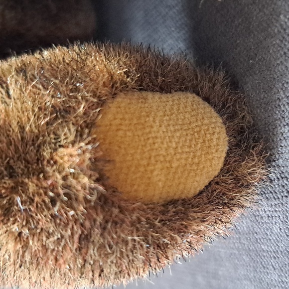 Vintage Gund Gunderbear Dark Brown Jointed Teddy Bear Toy VG 8" 1993 - Picture 8 of 16